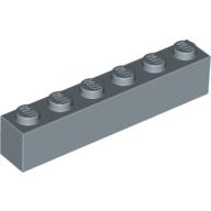 Lego kostka (kostička) 1x6, pískově modrá (4216936, 4620992)